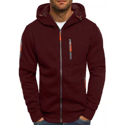 Sportieve hoodiejas voor heren