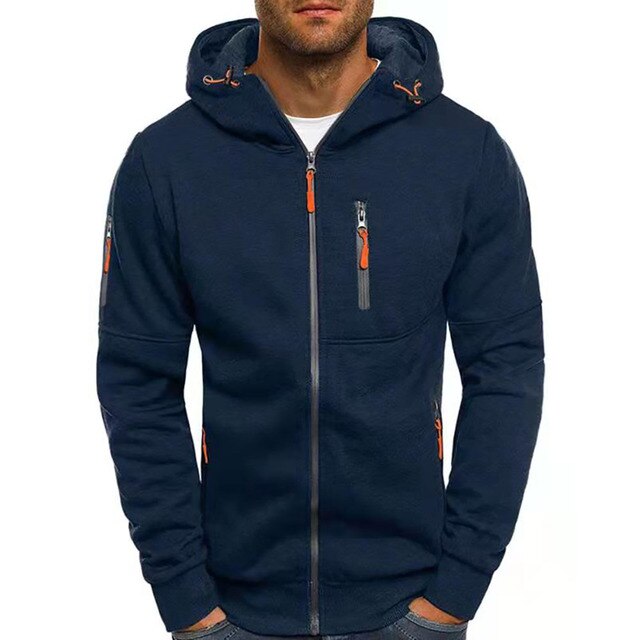 Sportieve hoodiejas voor heren