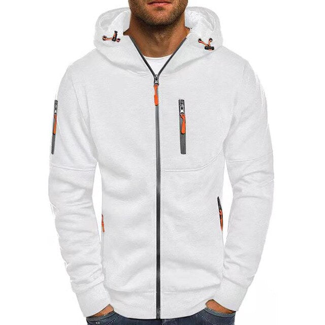 Sportieve hoodiejas voor heren