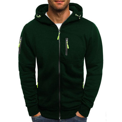 Sportieve hoodiejas voor heren