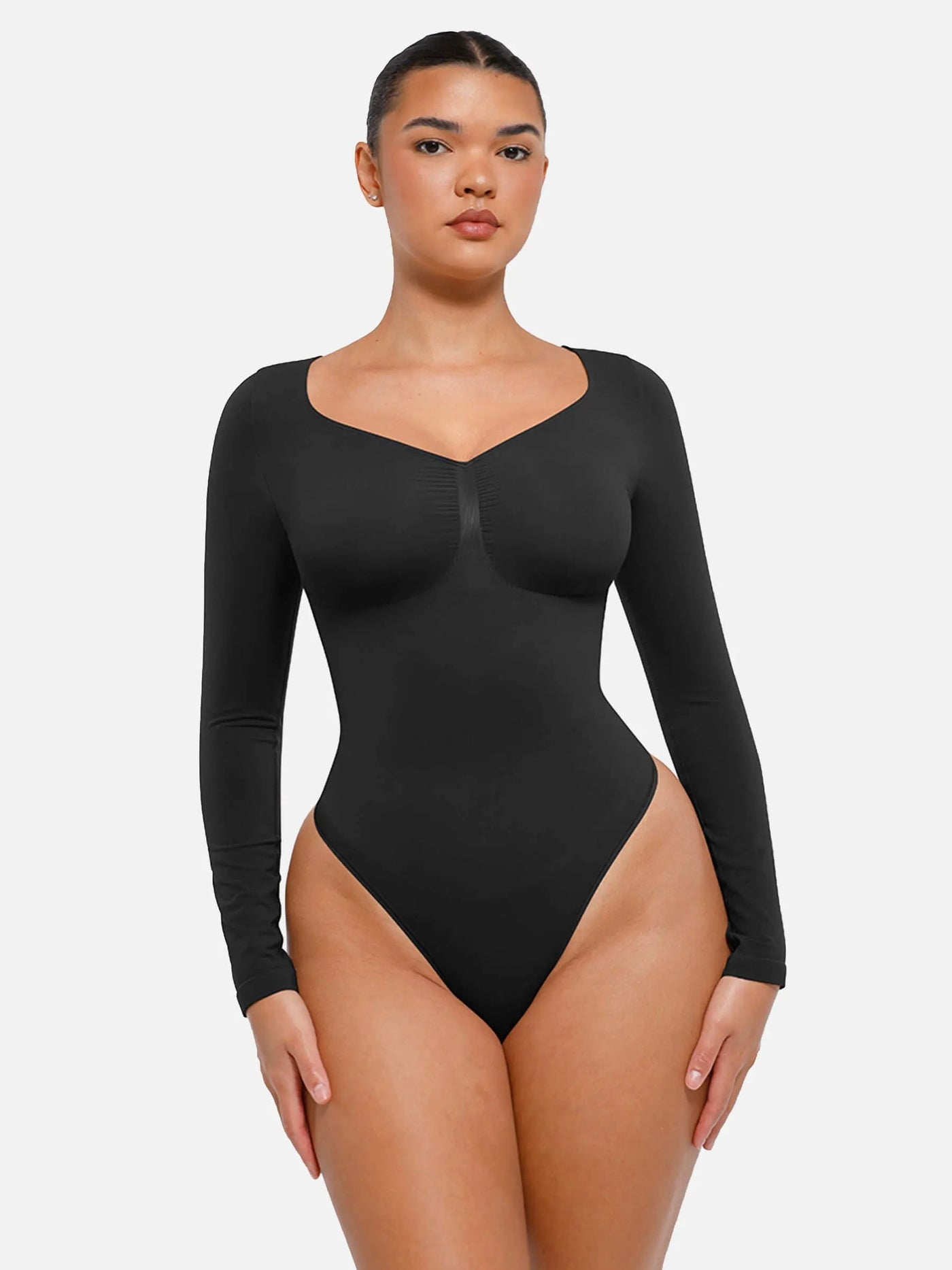 Bloom ™ | Long Sleeve Thong Bodysuit