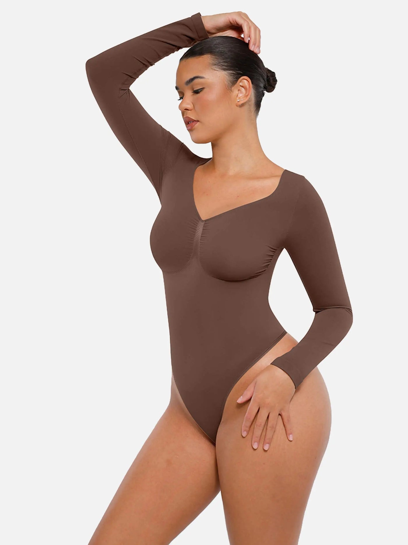 Bloom ™ | Long Sleeve Thong Bodysuit
