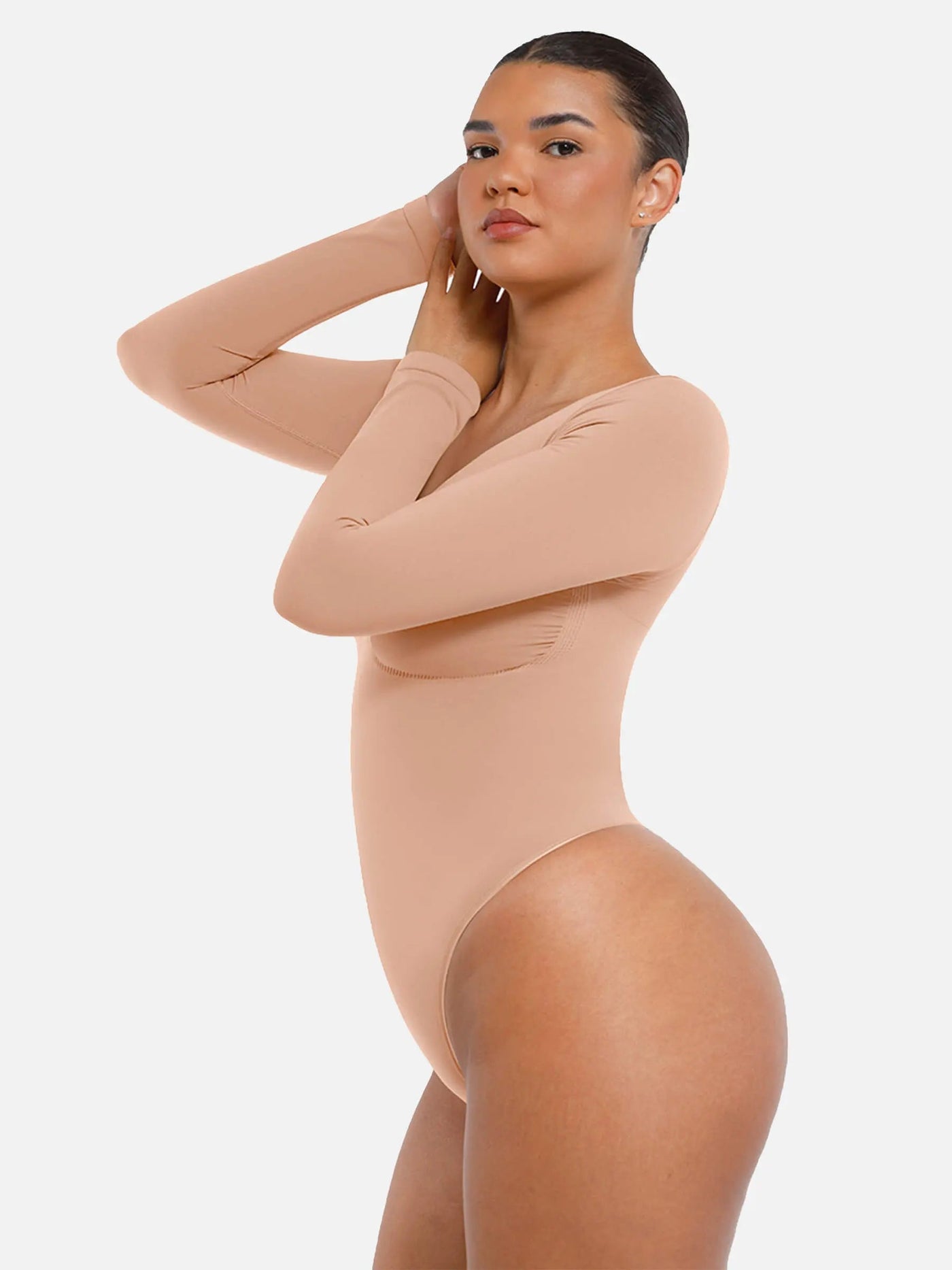 Bloom ™ | Long Sleeve Thong Bodysuit