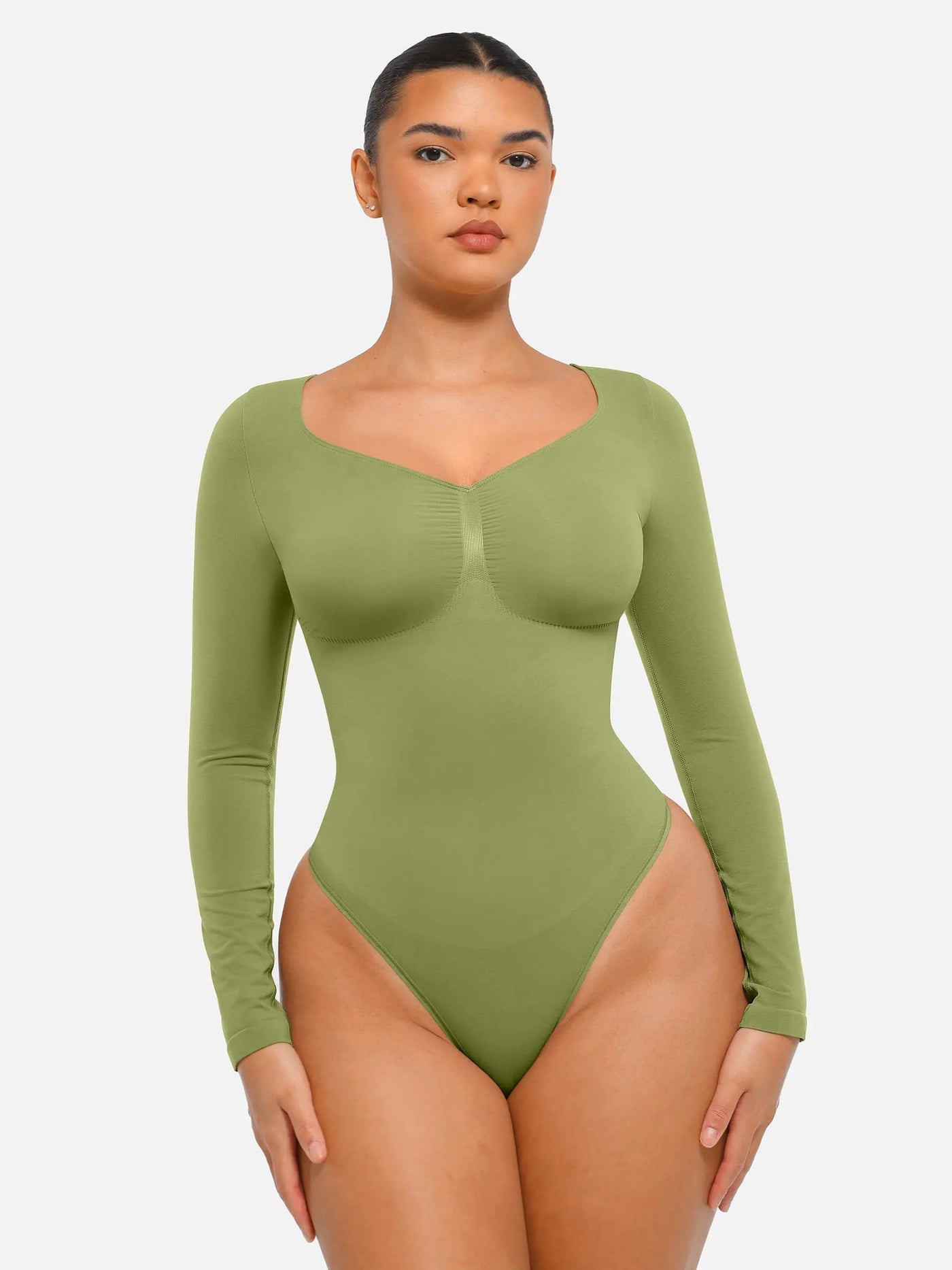 Bloom ™ | Long Sleeve Thong Bodysuit