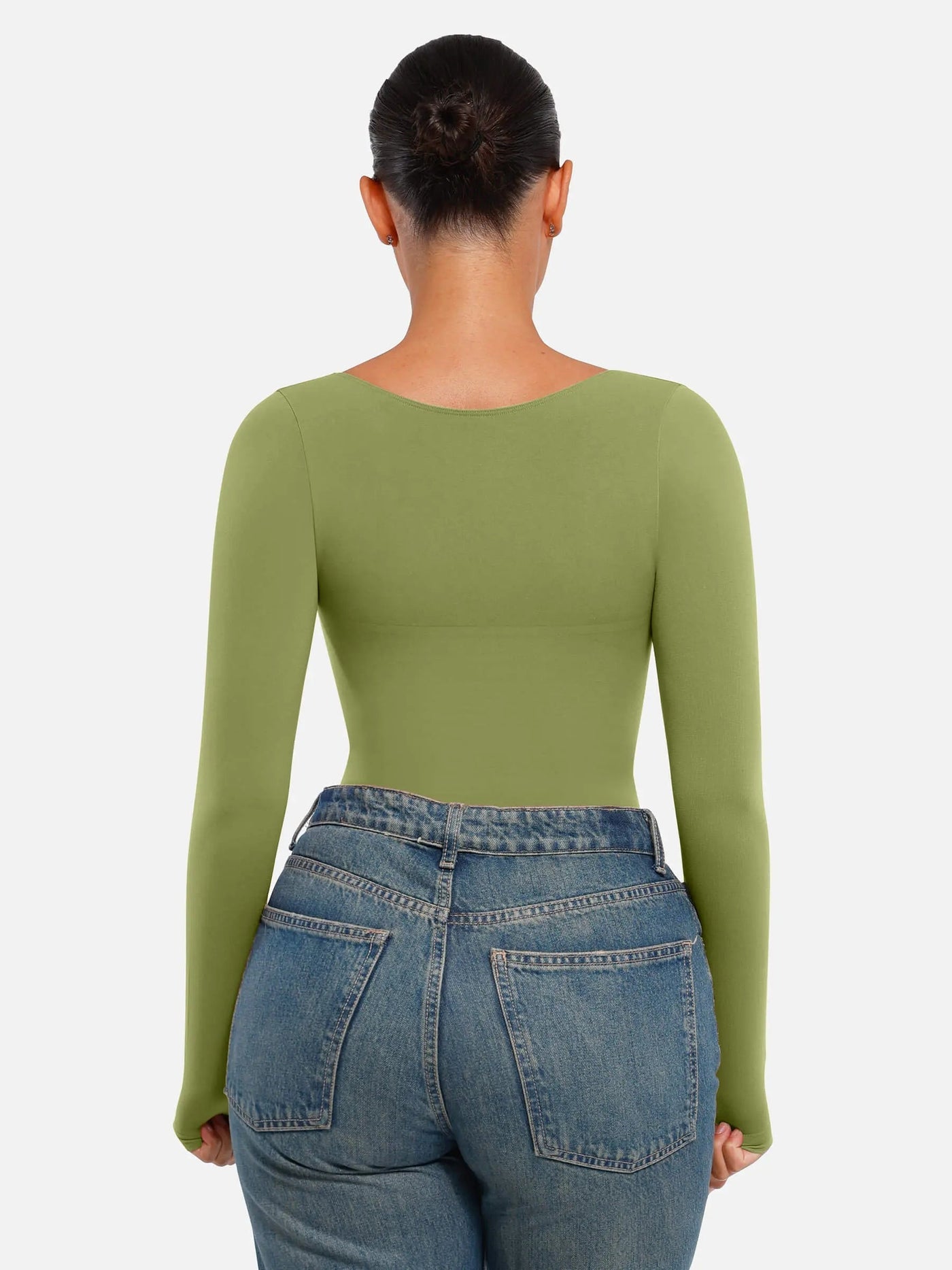 Bloom ™ | Long Sleeve Thong Bodysuit