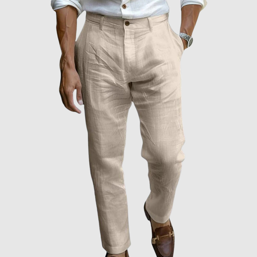 Van Vliet™ | Luxe linnen broek