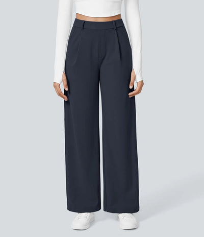 MILENA – Elegante Wide-Leg Pantalon - Minimal Chic