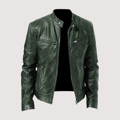 Marc™ |  Heren leren jas