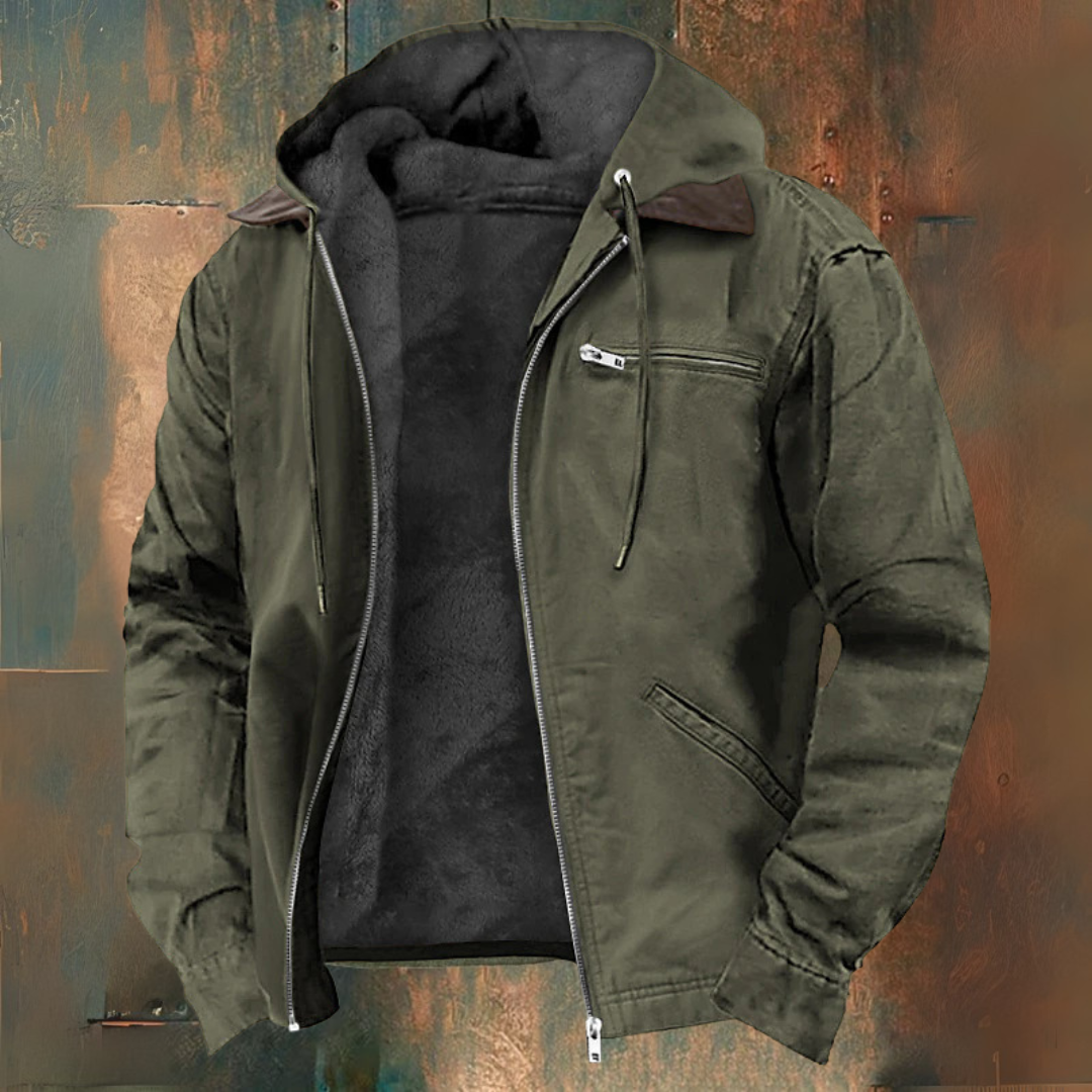 George  | Vestjas met capuchon en ritssluiting