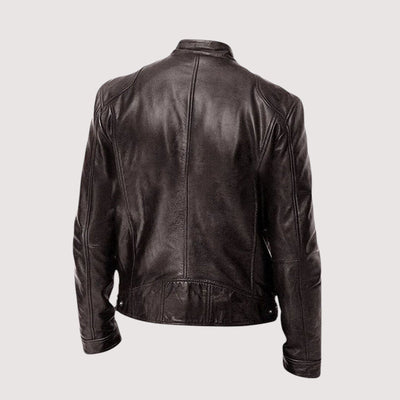 Marc™ |  Heren leren jas