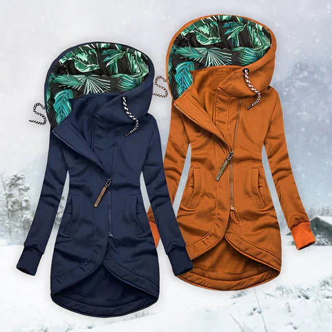 NIKA™ | Elegante & Warme Winterjas met capuchon