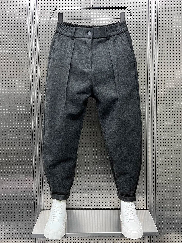 Van Vliet™ | Elegante gemêleerde broek