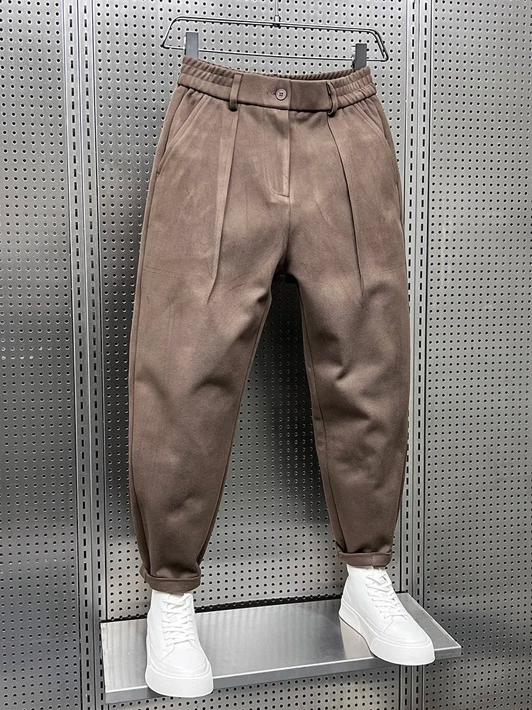 Van Vliet™ | Elegante gemêleerde broek