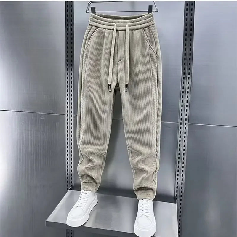 Van Vliet™ | Trendy geribbelde broek