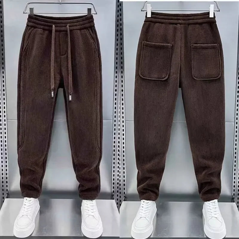 Van Vliet™ | Trendy geribbelde broek