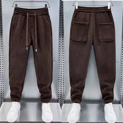Van Vliet™ | Trendy geribbelde broek