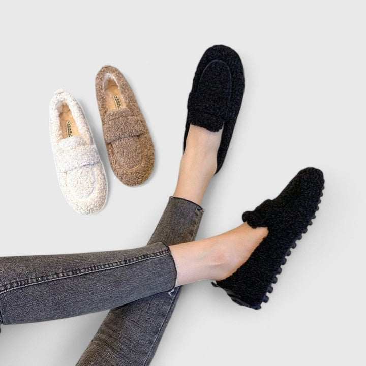 Solenne | Warme slippers met elegant design