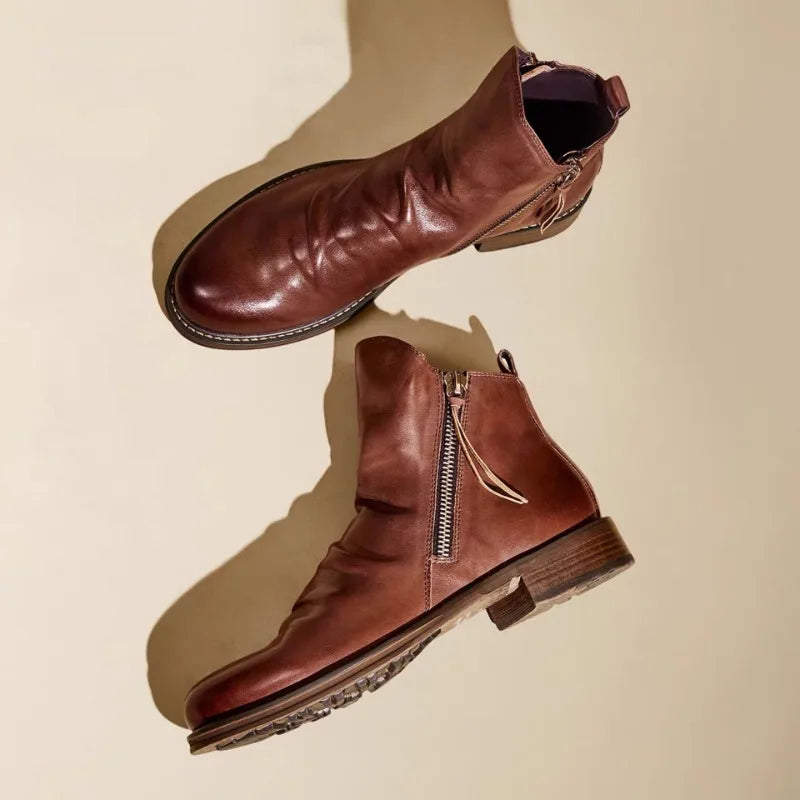 Owens™ | Leren Chelsea-laarzen