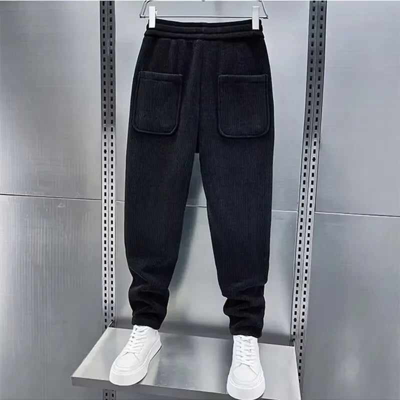 Van Vliet™ | Trendy geribbelde broek
