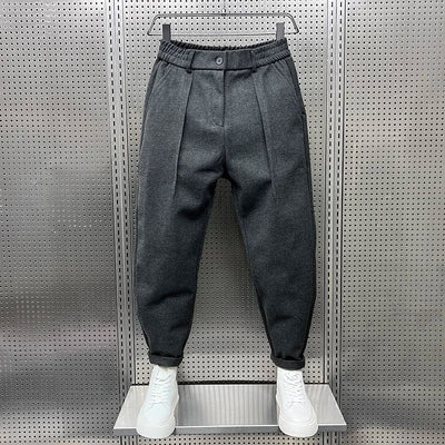 Van Vliet™ | Elegante gemêleerde broek