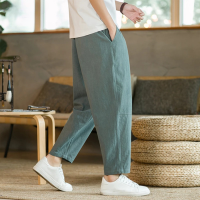Van Vliet™ | Heren casual katoenen broek