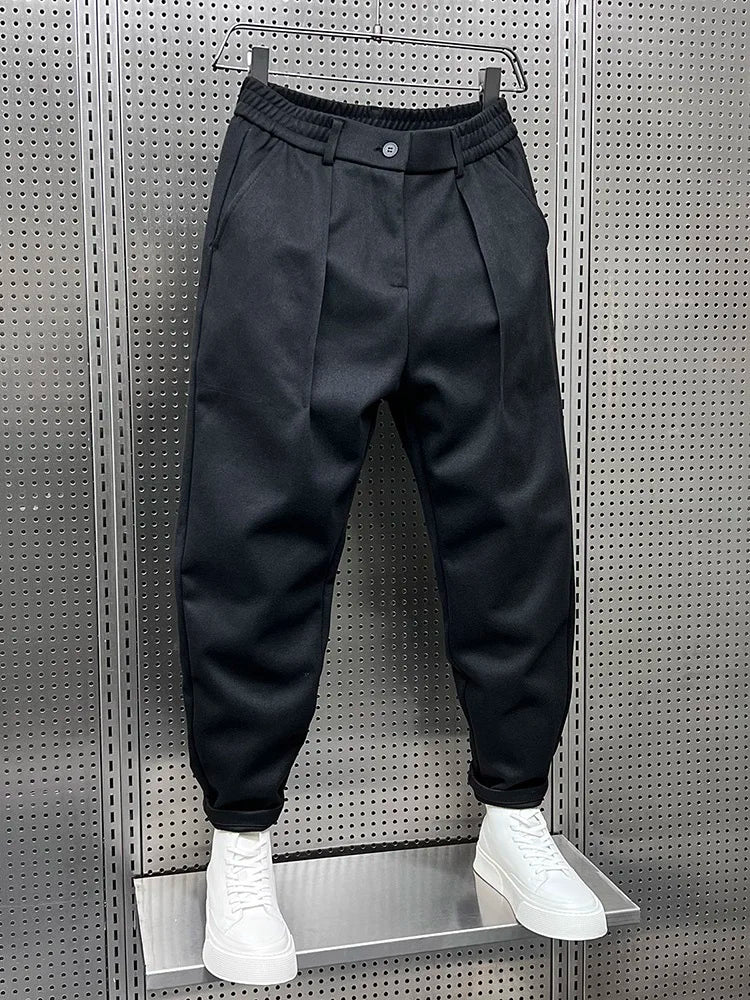 Van Vliet™ | Elegante gemêleerde broek