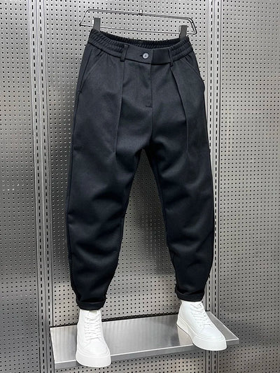 Van Vliet™ | Elegante gemêleerde broek