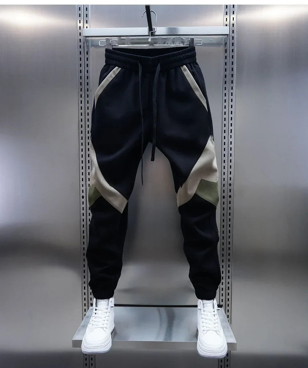 Van Vliet™ | Casual broek met panelen