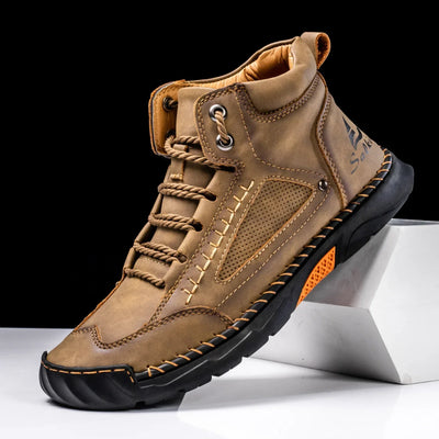 St. Moritz leren hoge schoenen