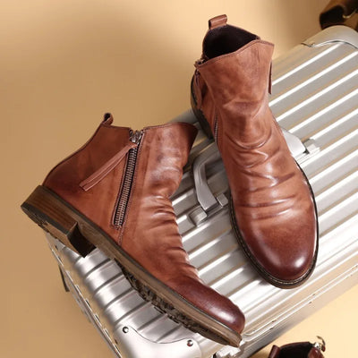Owens™ | Leren Chelsea-laarzen