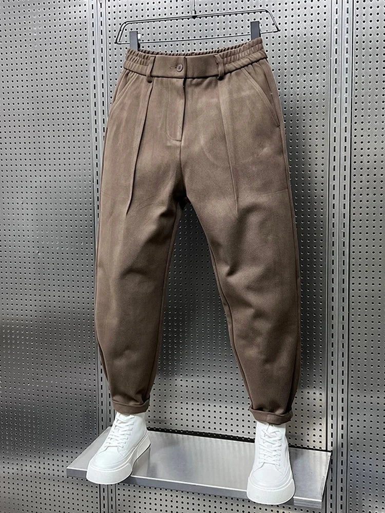 Van Vliet™ | Elegante gemêleerde broek