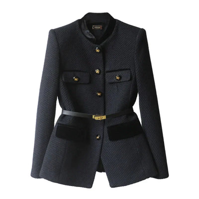 Beatrice Wollen Jas | Tijdloze Elegantie