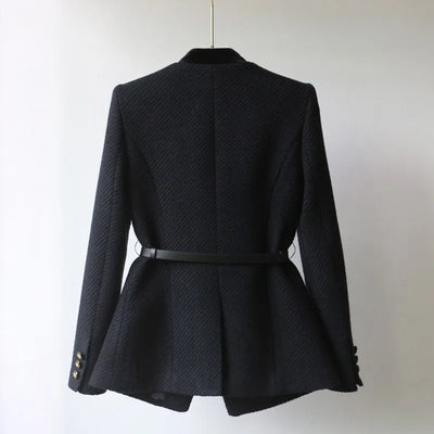 Beatrice Wollen Jas | Tijdloze Elegantie