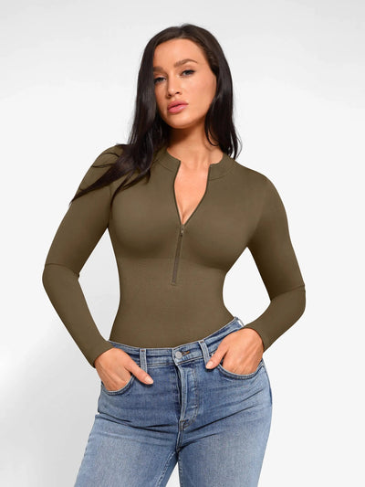 Bloom ™ | Zip Up Bodysuit