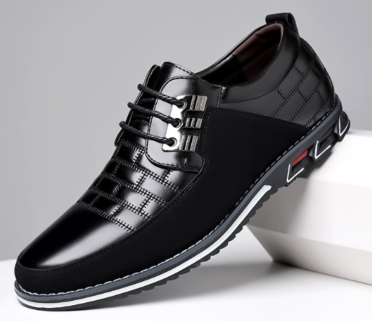 BOSS™ | ELEGANTE LEDEREN ZAKELIJKE SCHOENEN