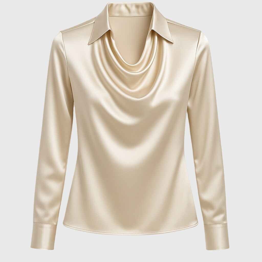 ELLA ™ | Elegante satijnen blouse