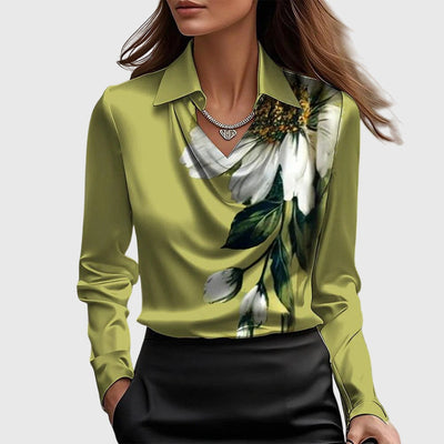 ELLA ™ | Elegante satijnen blouse