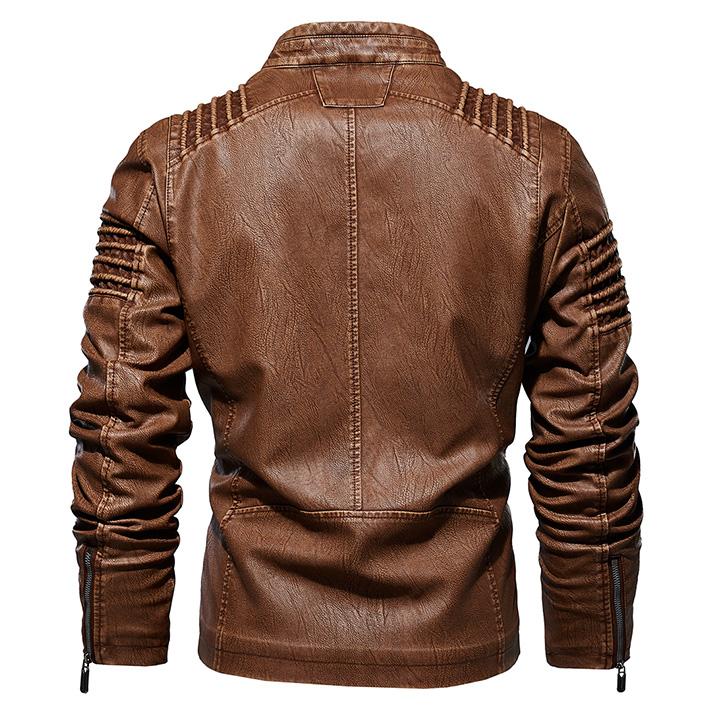 Angelo | Empire-stijl leren jas