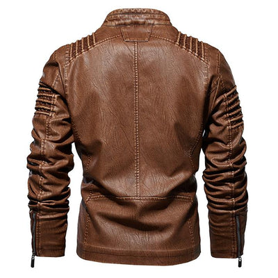 Angelo | Empire-stijl leren jas