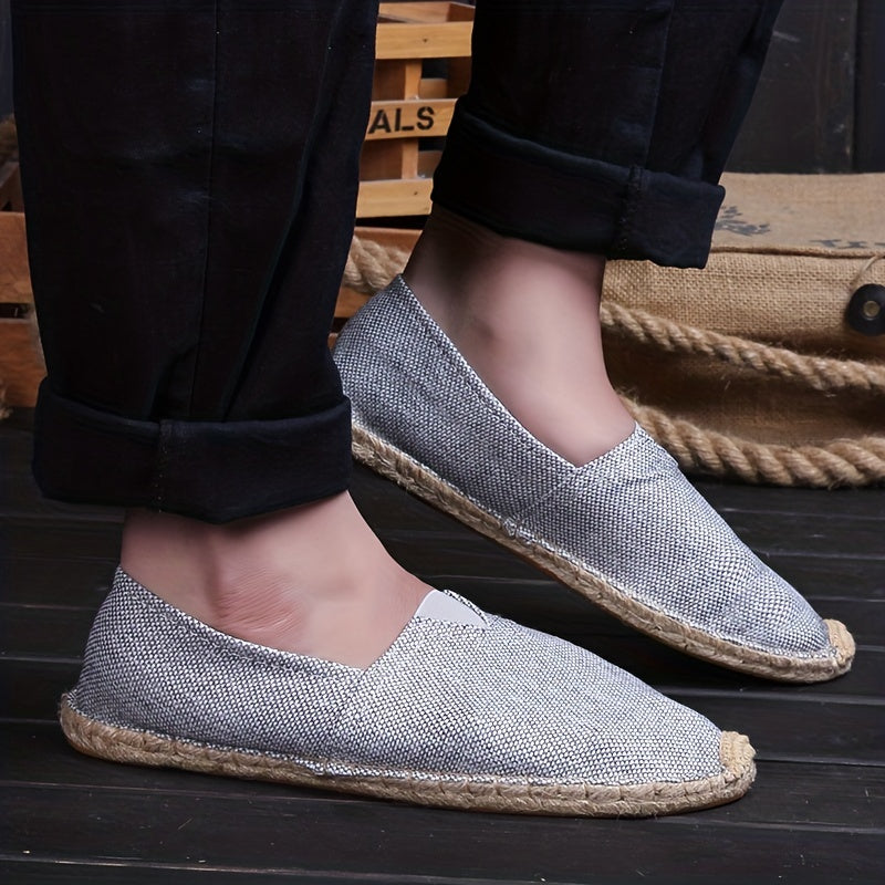 GIANMARCO – Authentieke Zomer-Espadrilles van Natuurlijk Linnen