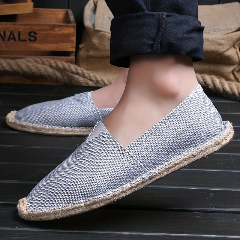 GIANMARCO – Authentieke Zomer-Espadrilles van Natuurlijk Linnen
