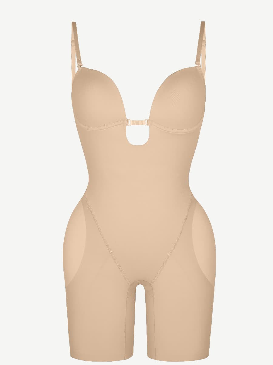 Bloom ™ |  Plunge Bodysuit met Verwijderbare Pads