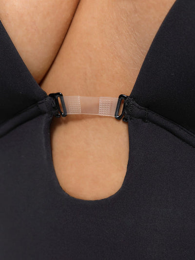 Bloom ™ |  Plunge Bodysuit met Verwijderbare Pads