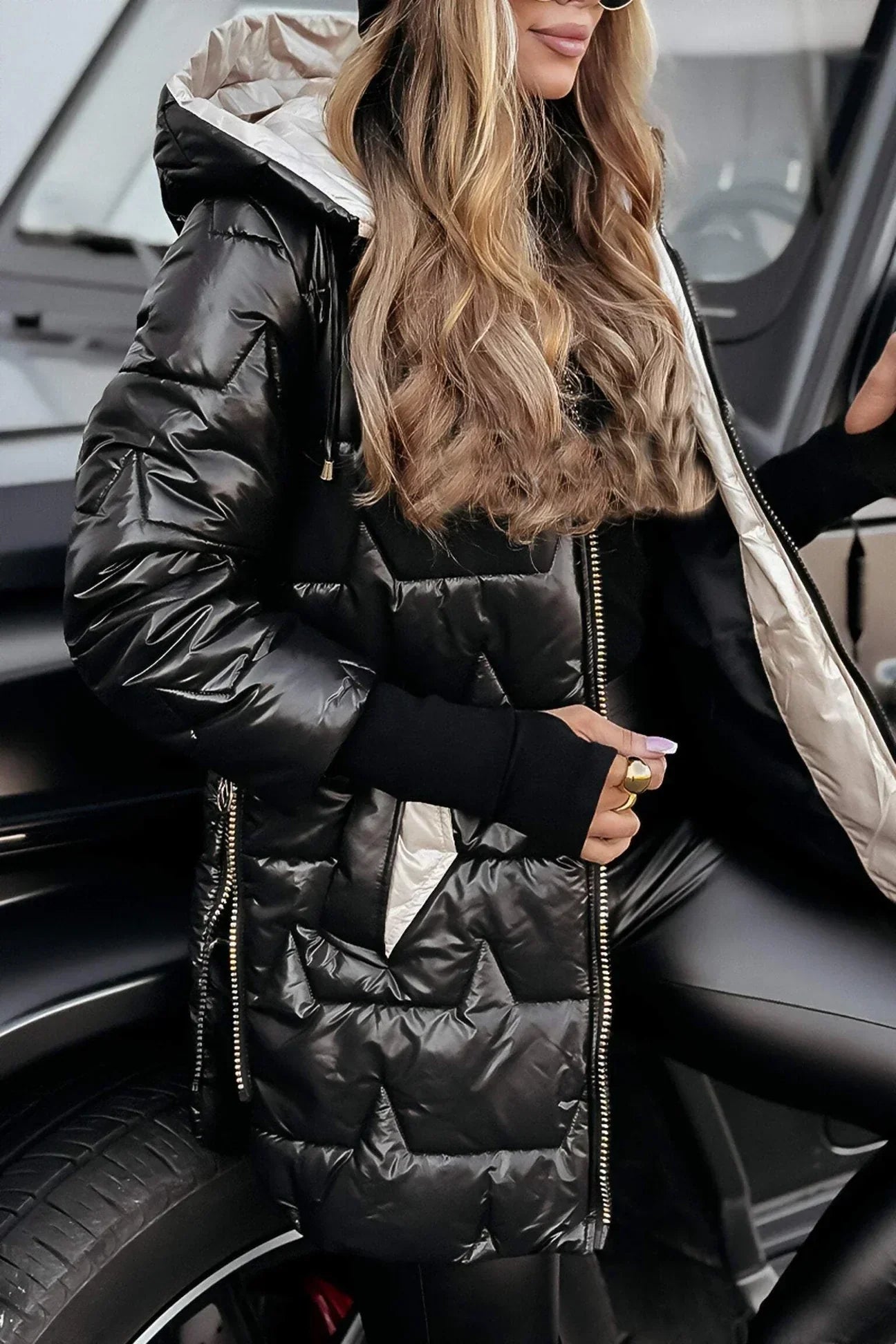 Nolwen™ | Elegante Winterjas met Capuchon