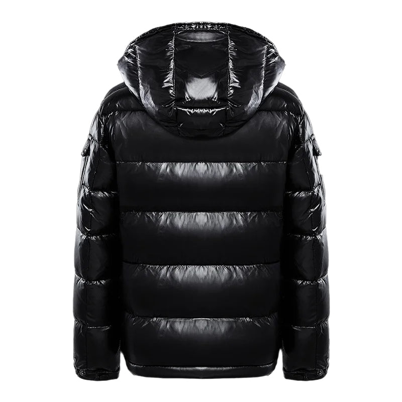 Warme heren pufferjas