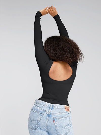 Bloom ™ |  Long Sleeve Full Neck Bodysuit | 1+1