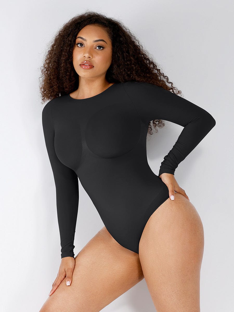 Bloom ™ |  Long Sleeve Full Neck Bodysuit | 1+1