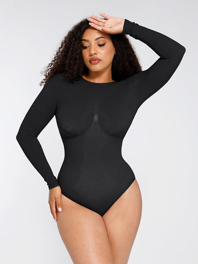 Bloom ™ |  Long Sleeve Full Neck Bodysuit | 1+1
