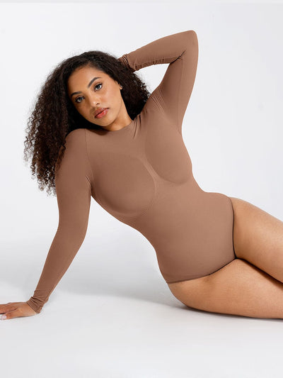 Bloom ™ |  Long Sleeve Full Neck Bodysuit | 1+1