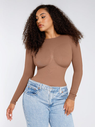 Bloom ™ |  Long Sleeve Full Neck Bodysuit | 1+1